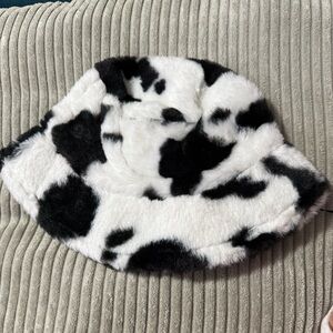 Cow Print Bucket Hat